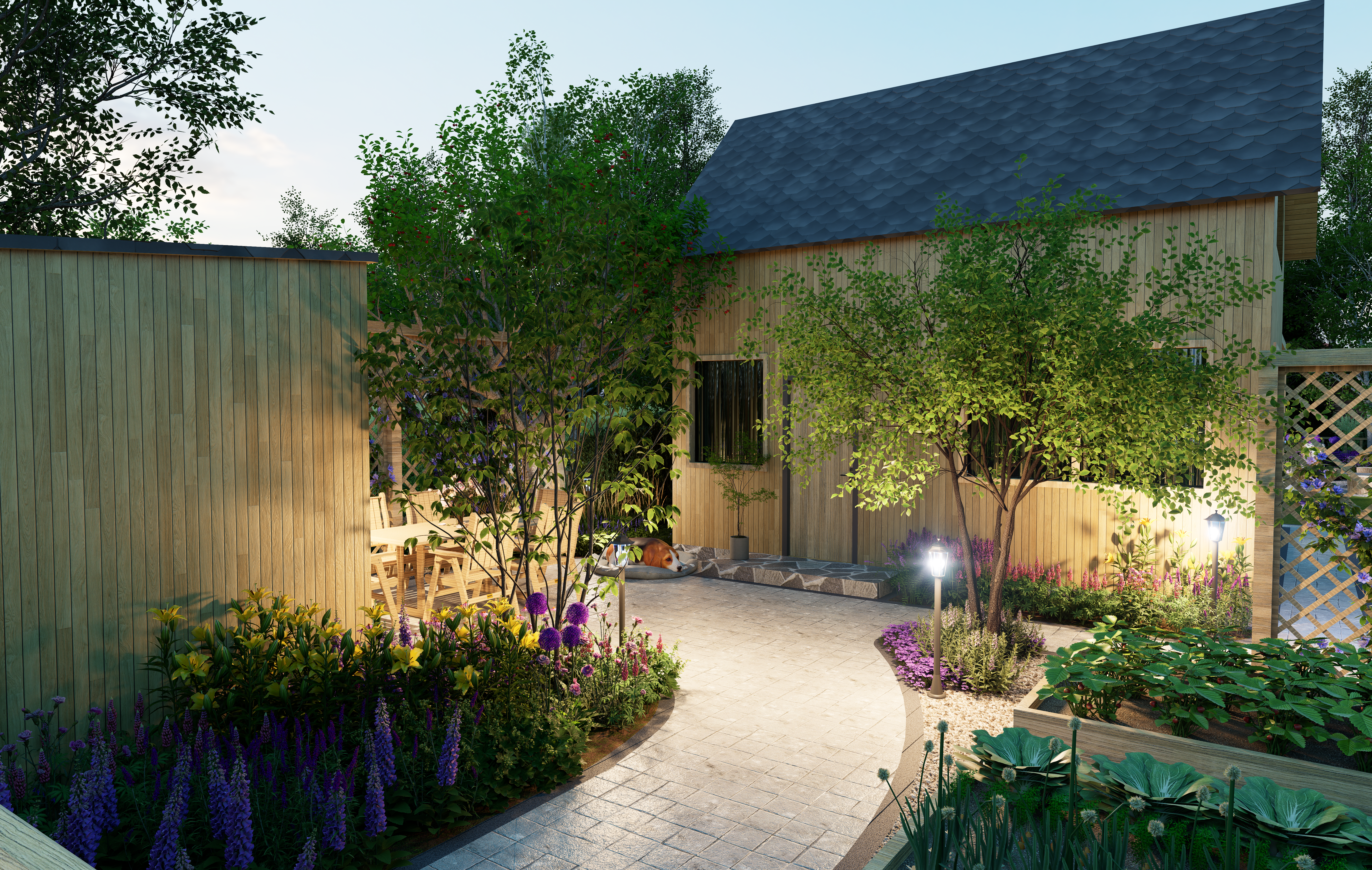 Realizacja projektu ogrodu 7